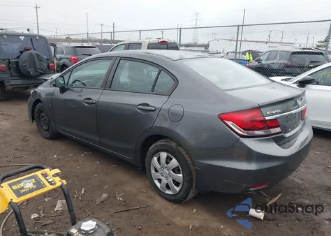 2013 Honda Civic Lx z USA, uszkodzony, nr VIN 2HGFB2F52DH559409